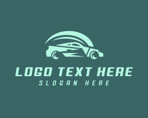 Car Repair - Modern Car Transportation logo design