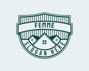 House Roof Repair logo design