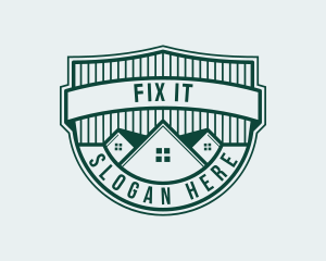 House Roof Repair logo design