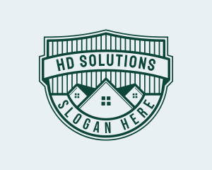 House Roof Repair logo design