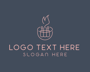 Scented Candle Decor Logo