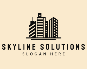 Skyline - Urban Building Establishment logo design