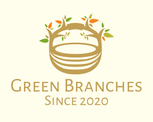 Branches - Tree Nest Basket logo design