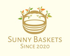 Picnic - Tree Nest Basket logo design
