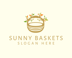 Eco Nest Basket logo design