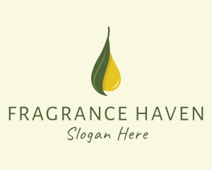 Leaf Oil Extract logo design