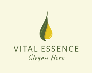 Leaf Oil Extract logo design