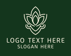 Calm - Botanical Oil Extract logo design