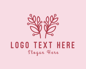 Eco Friendly - Feminine Flower Boutique logo design