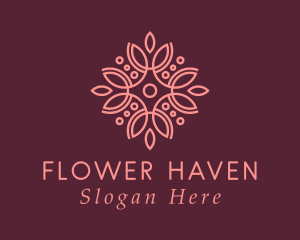 Botanical Flower Boutique  logo design