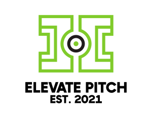 Pitch - Ball Sports Field logo design