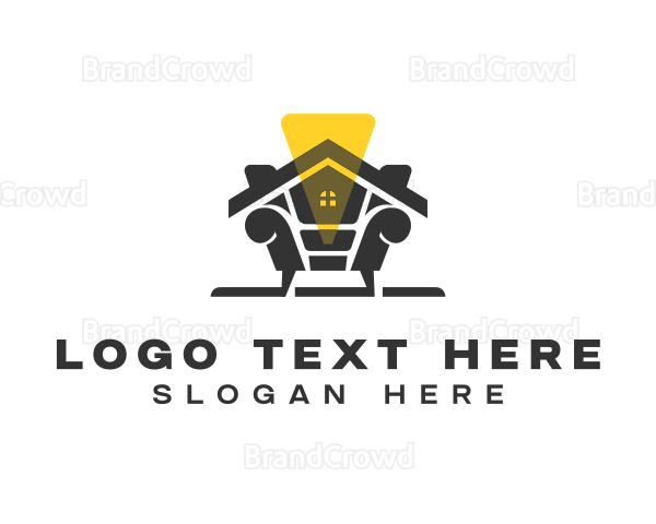 Furnishing Interior Decor Logo