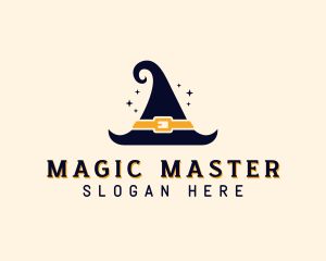 Wizard - Witch Wizard Hat logo design