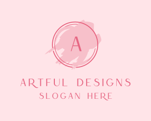 Feminine Paint Brush logo design