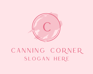 Feminine Paint Brush logo design