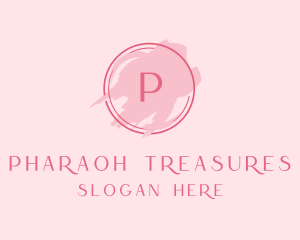 Feminine Paint Brush logo design