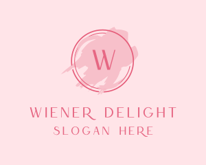 Feminine Paint Brush logo design