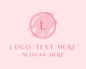 Feminine Paint Brush Logo