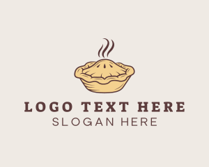 Raisin - Apple Pie Pastry logo design