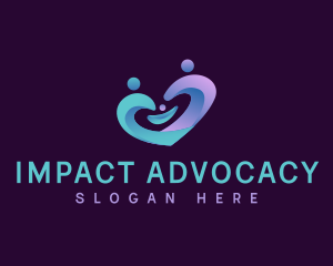 Advocacy - Family Care Heart logo design