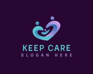 Family Care Heart logo design