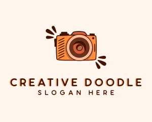 Doodle - Creative Camera Doodle logo design
