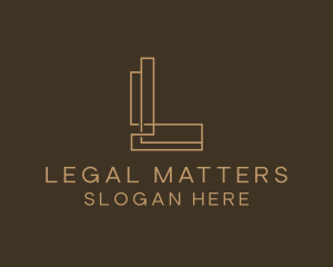 Corporate Legal Court logo design