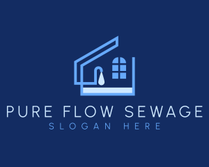 Sewage - Home Faucet Drainage logo design