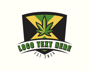 Rasta - Cannabis Jamaica Dispensary logo design