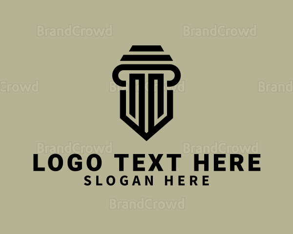 Business Company Pillar Builder Logo