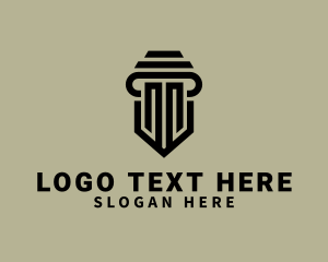 Company - Business Company Pillar logo design