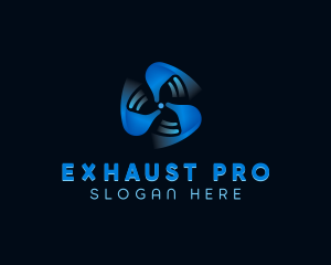 Exhaust - Exhaust Ventilation Fan logo design