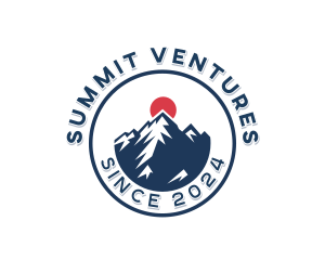 Summit Mountain Hiking logo design