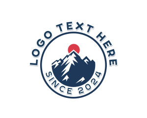 Mountain - Summit Mountain Hiking logo design