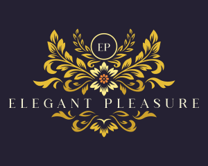 Elegant Floral Bloom logo design