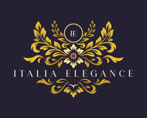 Elegant Floral Bloom logo design