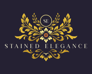 Elegant Floral Bloom logo design