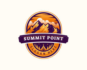 Mountain Summit Camping logo design