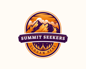 Mountain Summit Camping logo design