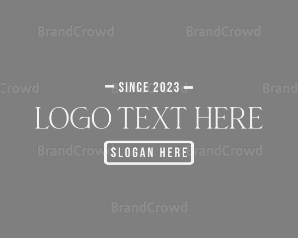 Stylish Fashion Business Logo