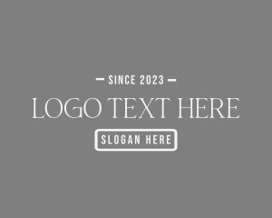 Photography - Stylish Fashion Business logo design