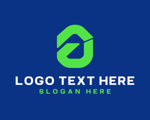 Web - Housing Tech Letter A logo design