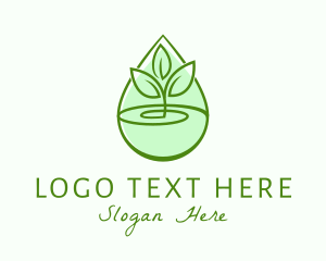 Aromatherapy - Natural Seedling Extract logo design
