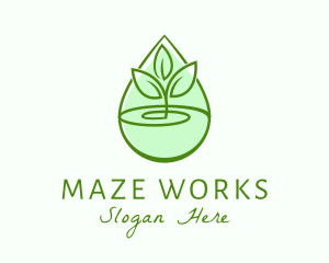 Natural Seedling Extract logo design