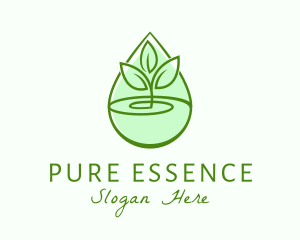 Essence - Natural Seedling Extract logo design