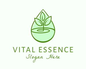 Essence - Natural Seedling Extract logo design