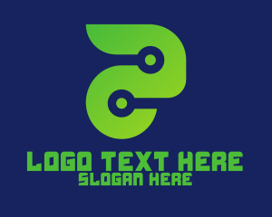 Gadgets - Green Tech Company logo design