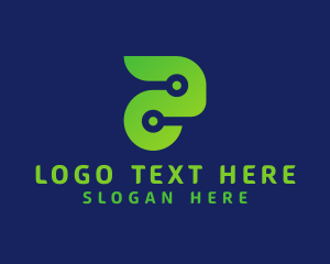 Research - Modern Tech Company logo design