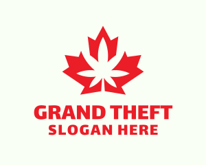 Canada - Maple Leaf Cannabis logo design