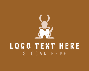 Dentist - Kangaroo Tooth Dentistry logo design